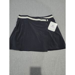 NWT Oakley Golf Piton Skort Skirt Shorts Black Size 6 athletic wear tennis